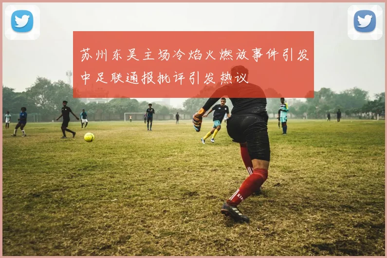 苏州东吴主场冷焰火燃放事件引发中足联通报批评引发热议
